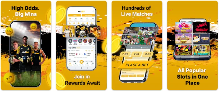 Melbet Kenya App in Google Play Screenshot